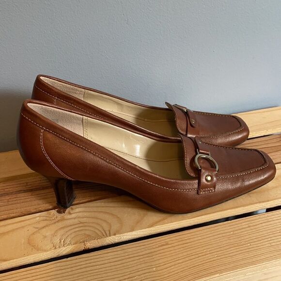 Anne Klein iflex Feller Square Toe Heel Sz 7.5 - Picture 6 of 6